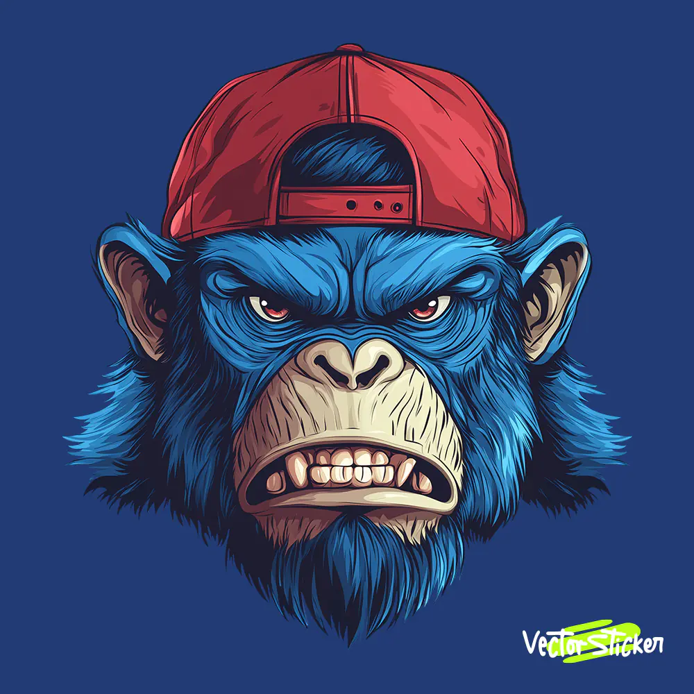 Ape With Red Cap