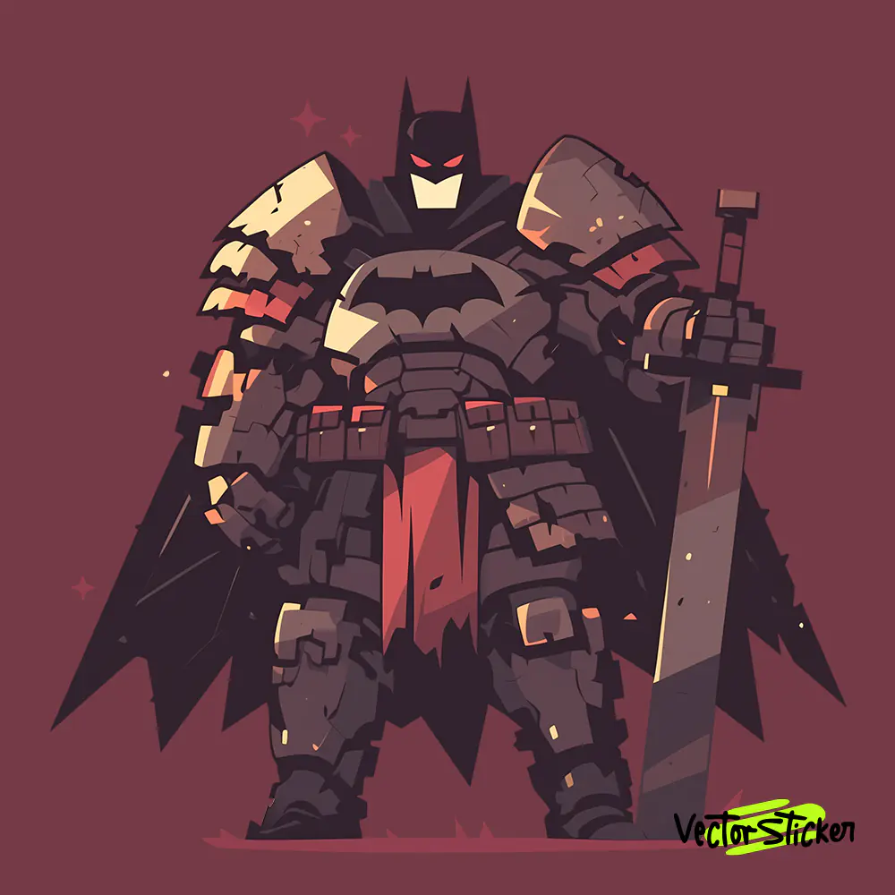 Batman with Sword