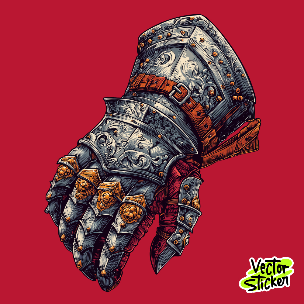 Medieval Gauntlet (Right Side)