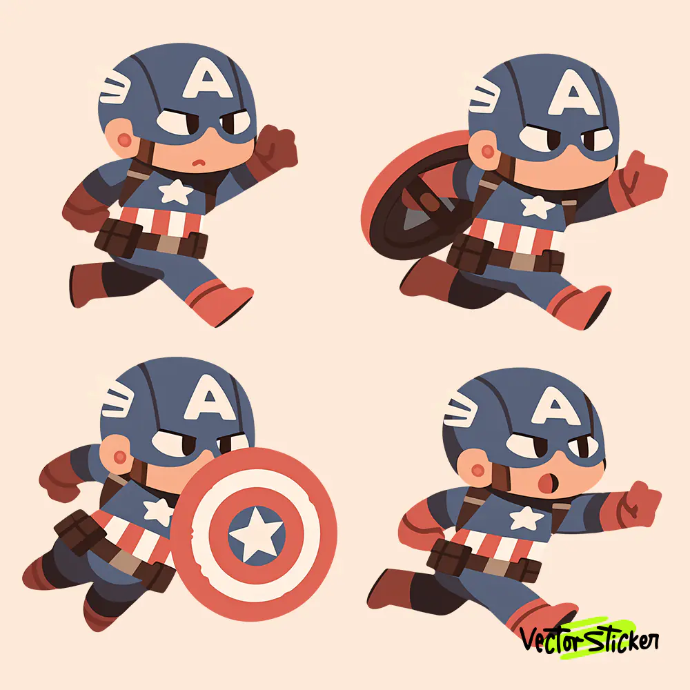 Cute Captain America