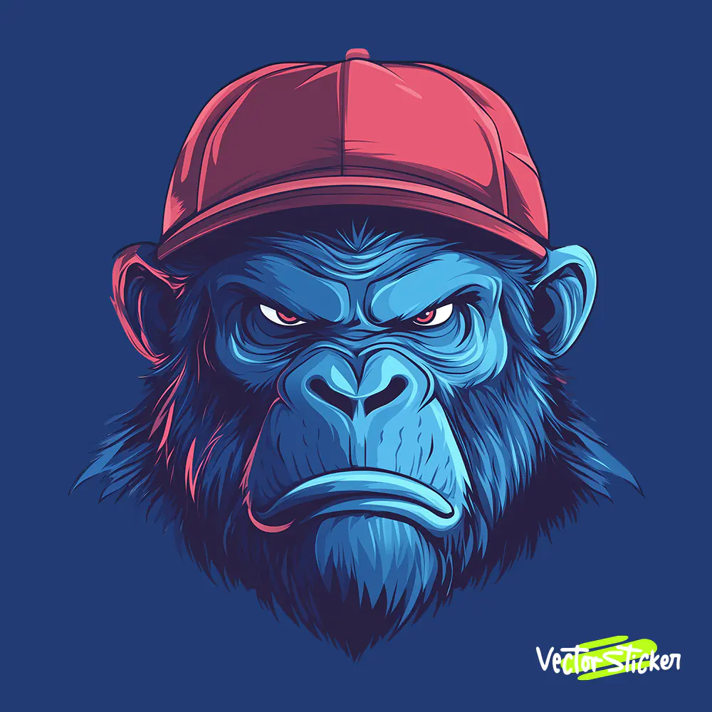 Ape With Red Cap II