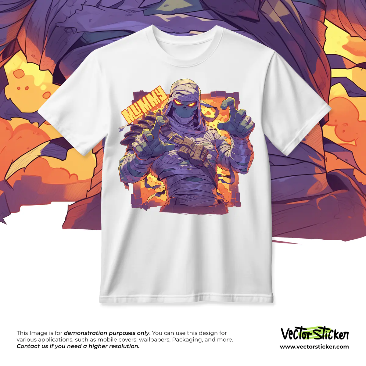 Mummy T-shirt Graphic