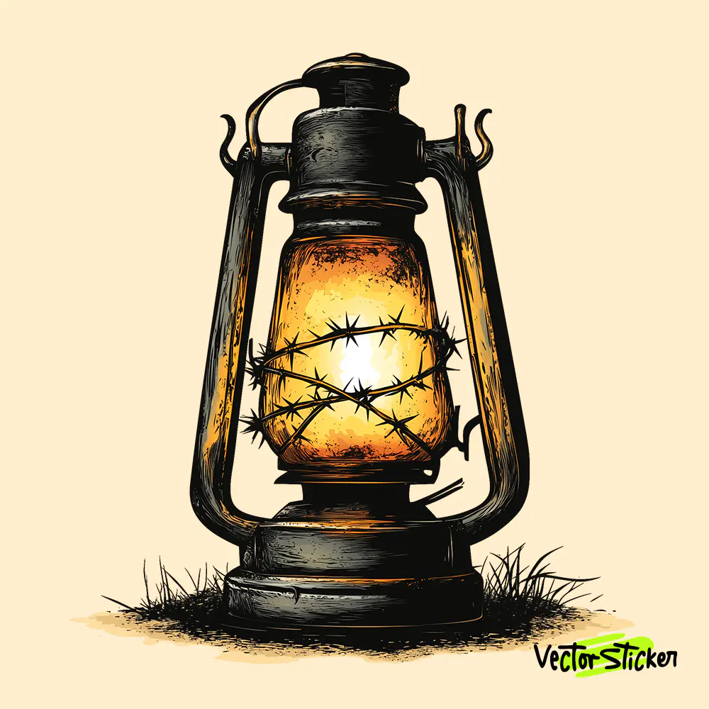 Old School Style Lantern